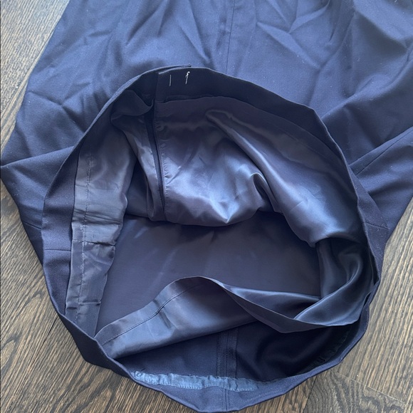 J. Crew Navy Belted Midi Dress - NWT - Picture 6 of 7